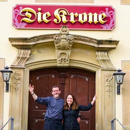 Gasthof Die Krone Schwäbisch Hall Exterior foto